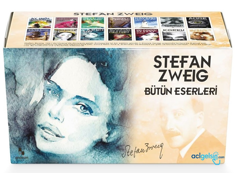 Stefan Zweig Bütün Eserleri - 14 Kitap Kutulu