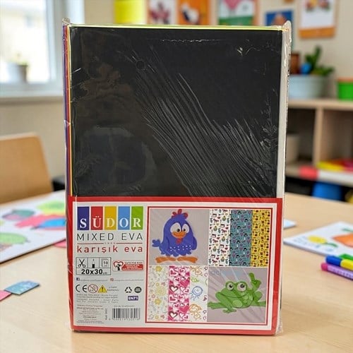 Südor Eva 20x30 Cm 2mm 10 Karışık Renk