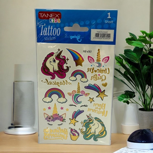 Tanex 10,5 X15,4 Mm Tattoo Etiketi 1 Ad