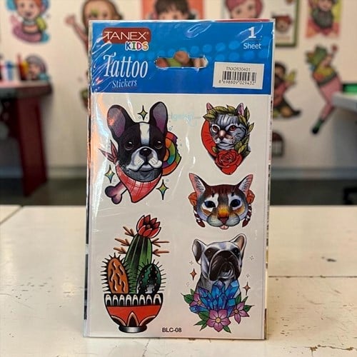Tanex 11,5 X15,4 Mm Tattoo Etiketi 1 Ad