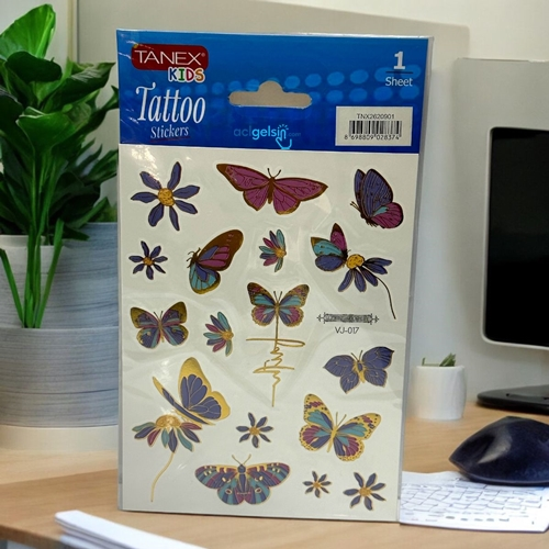 Tanex 12x15,7 Mm Tattoo Etiketi 1 Ad