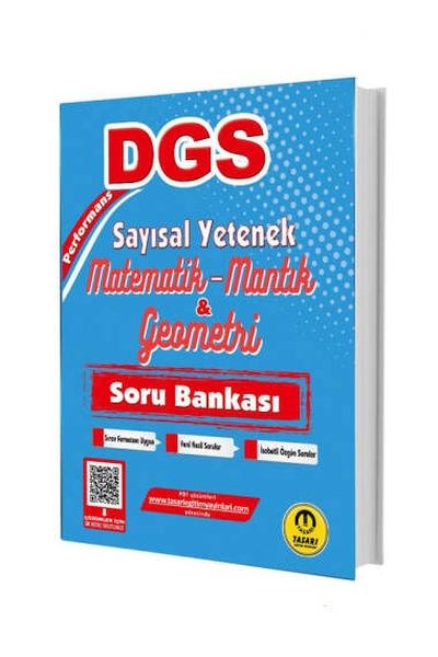 Tasarı Yayınları DGS Sayısal Yetenek Matematik Mantık Geometri Soru Bankası