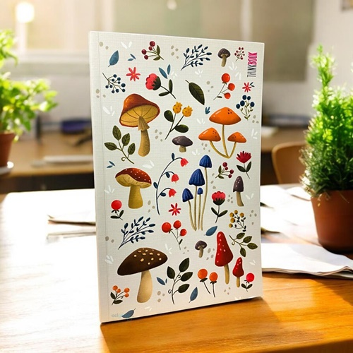 Thinkbook Woods Renkli Kağıt Butik Defter