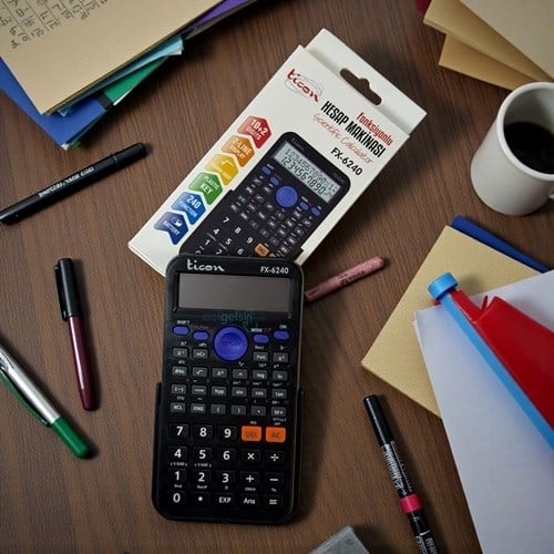 Ticon.dijital Fonksiyonlu Hesap Makinası Fx-6240 10+2 Haneli