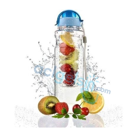 Ticon Kırılmaz Detox Matara (600 Ml) Şeffaf