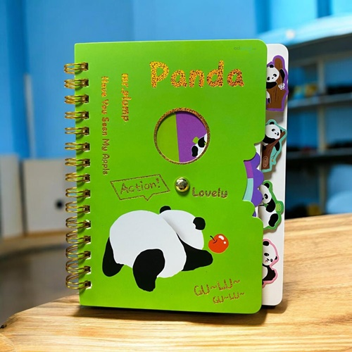 Tokaç A6 Ayraçlı Panda Bloknot 60 Yaprak