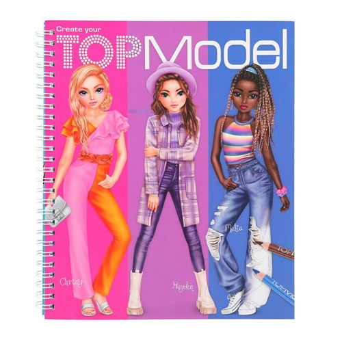 Top Model Create Your Colouring Book