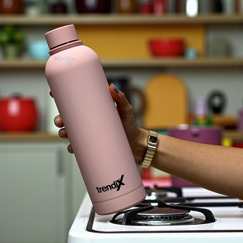 Trendıx Çelik Termos Matara 750 Ml Pembe