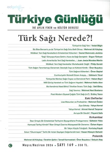 Türkiye Günlüğü 2026 Sayı 169