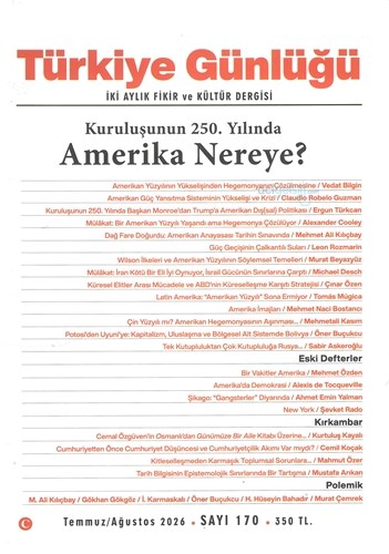 Türkiye Günlüğü 2026 Sayı 170