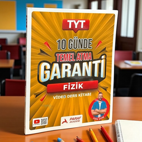 Tyt 10 Günde Temel Atma Garanti Fizik Video Ders Kitabı Paraf Yayınları