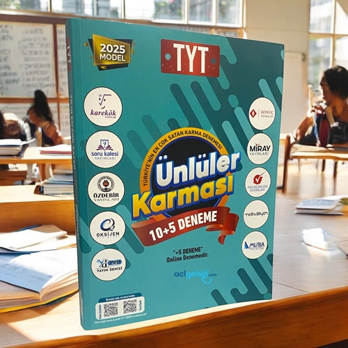 Tyt 10+5 Deneme 2024 Ünlüler Karması Yayınları