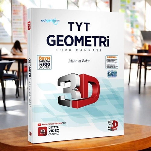 Tyt 3d Geometri Tamamı Video Çözümlü Soru Bankası 3d Yayınları