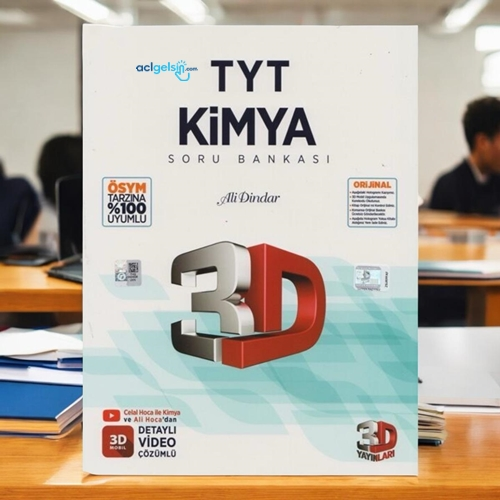 Tyt 3d Kimya Tamamı Video Çözümlü Soru Bankası 3d Yayınları