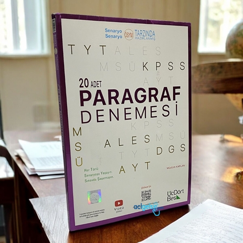 Tyt Ales Msü Kpss 20 Li Paragraf Deneme Üç Dört Beş Yayınları