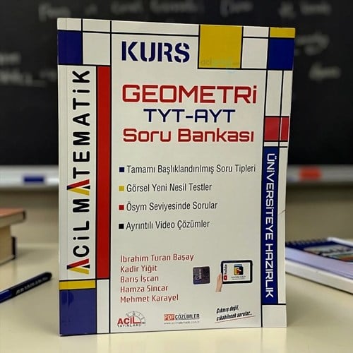 Tyt Ayt Geometri Kurs Soru Bankası Acil Yayınları