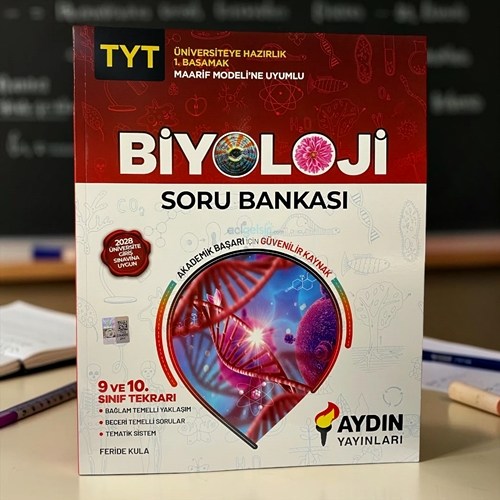 Tyt Biyoloji Maarif Model 1. Basamak Soru Bankası Aydın Yayınları