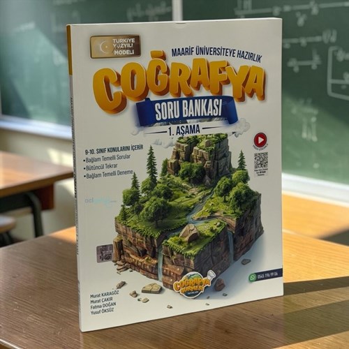 Tyt Coğrafya 1. Aşama Maarif Model Soru Bankası Coğrafya Gurmesi Yayınları