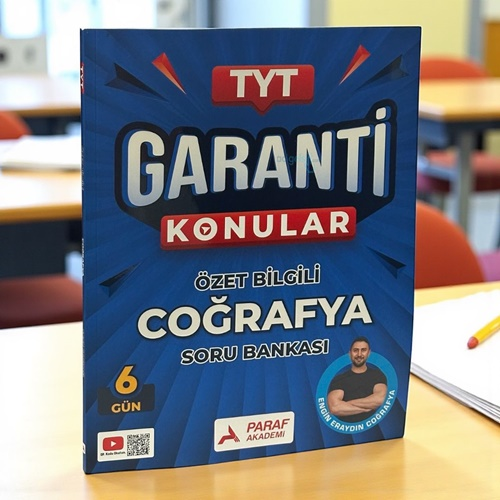 Tyt Coğrafya Garanti Konular Soru Bankası Paraf Yayınları
