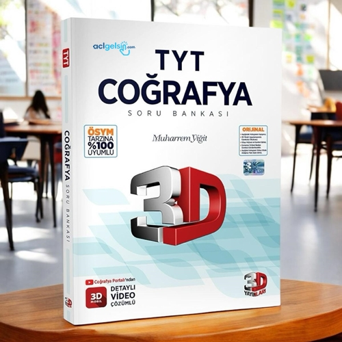 Tyt Coğrafya Tamamı Video Çözümlü Soru Bankası 3d Yayınları