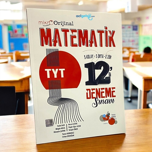 Tyt Deneme 12 Li Matematik Orijinal Yayınları