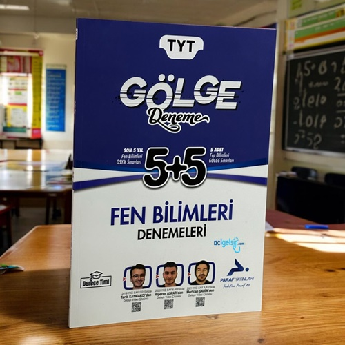 Tyt Fen Bilimleri Gölge Deneme Paraf Yayınları