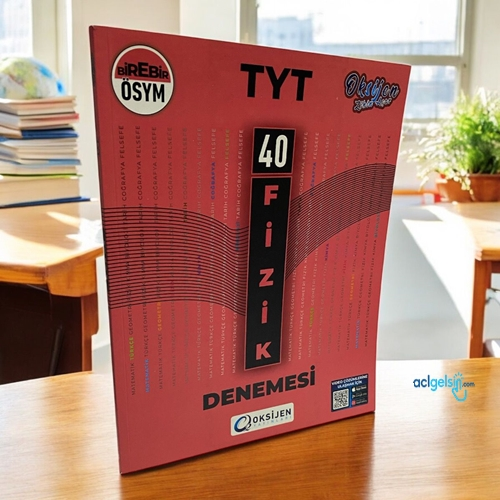 Tyt Fizik 40'lı Branş Denemesi Oksijen Yayınları