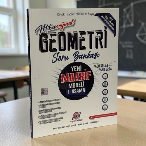 Tyt Geometri Maarif Model 1. Aşama Soru Bankası Orijinal Yayınları