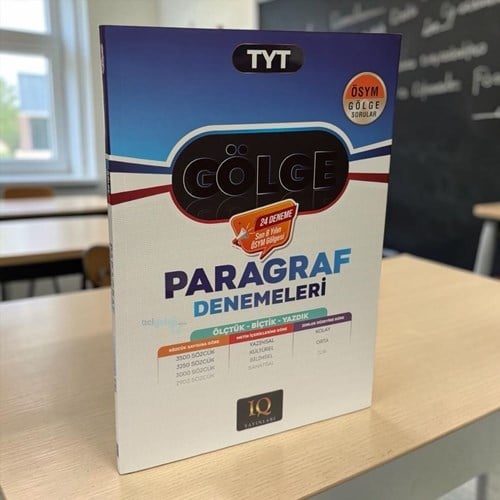 Tyt Gölge Paragraf Denemeleri Iq Yayınları