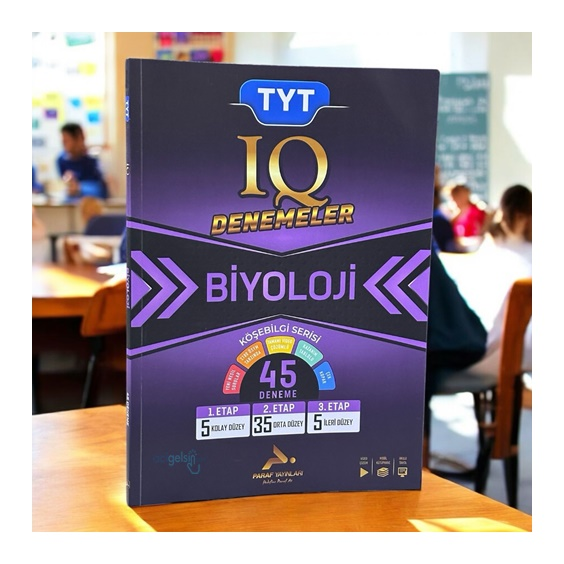 Tyt Iq Biyoloji 45 Branş Denemesi Paraf Yayınları