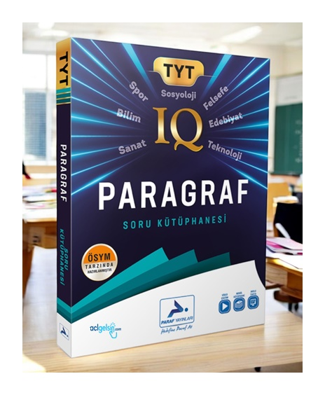 Tyt Iq Paragraf Soru Kütüphanesi Paraf Yayınları