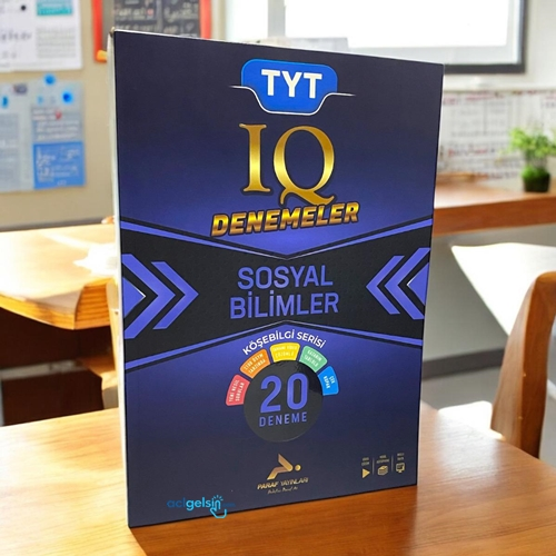 Tyt Iq Sosyal Bilimler Video Çözümlü 20 Branş Deneme Paraf Yayınları