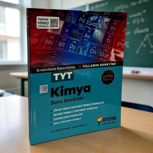 Tyt Kimya Konu Özetli Soru Bankası Video Çözümlü Aydın Yayınları