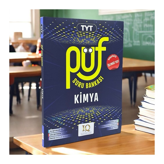 Tyt Kimya Püf Soru Bankası Iq Yayınları