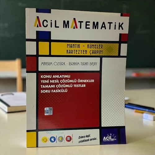 Tyt Mantık Kümeler Kartezyen Çarpım Konu Anlatımlı Soru Fasikülü Acil Yayınları