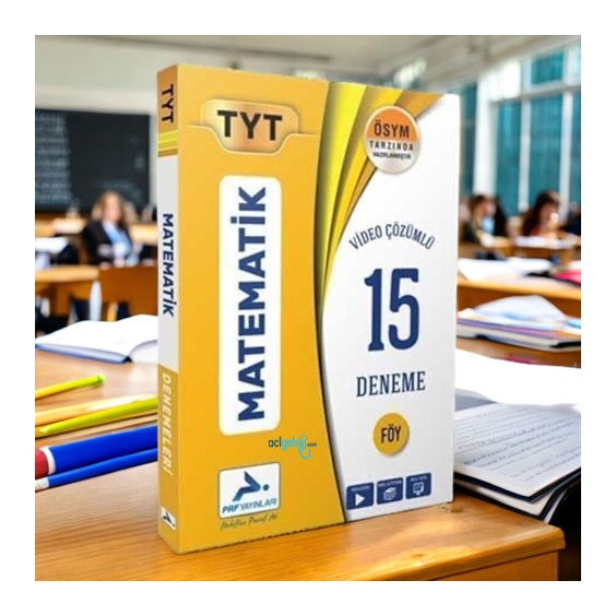 Tyt Matematik 15'li Deneme Paraf Yayınları