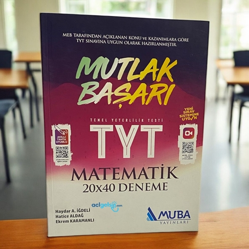 Tyt Matematik 20x40 Deneme Mutlak Başarı - Muba Yayınları