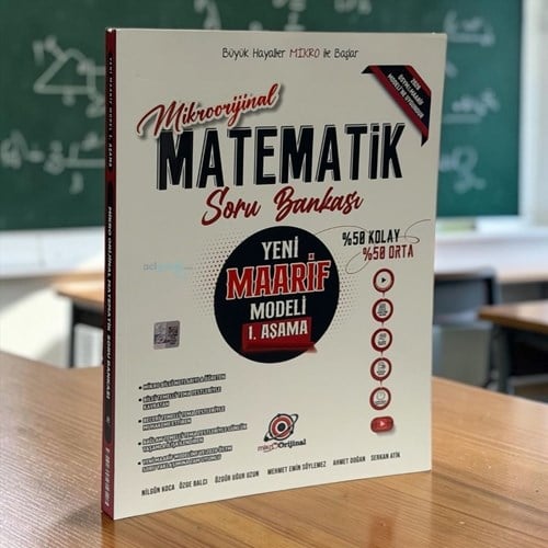 Tyt Matematik Maarif Modeli 1. Aşama Soru Bankası Orijinal Yayınları