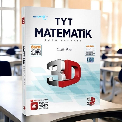 Tyt Matematik Tamamı Video Çözümlü Soru Bankası 3d Yayınları