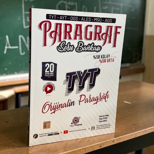 Tyt Paragraf Mikro Soru Bankası Orijinal Yayınları