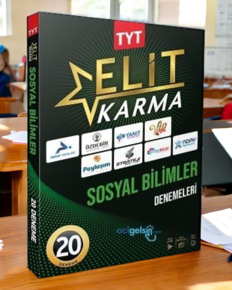 Tyt Sosyal Bilimler Elit Karma 20 Branş Deneme Paraf Yayınları