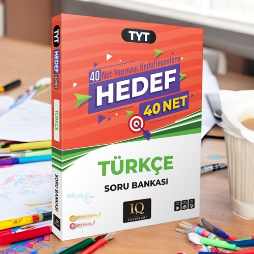 Tyt Türkçe Hedef 40 Net Soru Bankası Iq Yayınları
