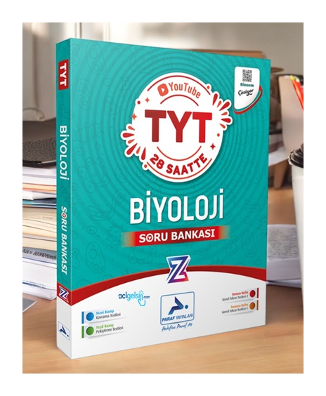 Tyt Z Takımı Biyoloji Video Soru Bankası Paraf Yayınları