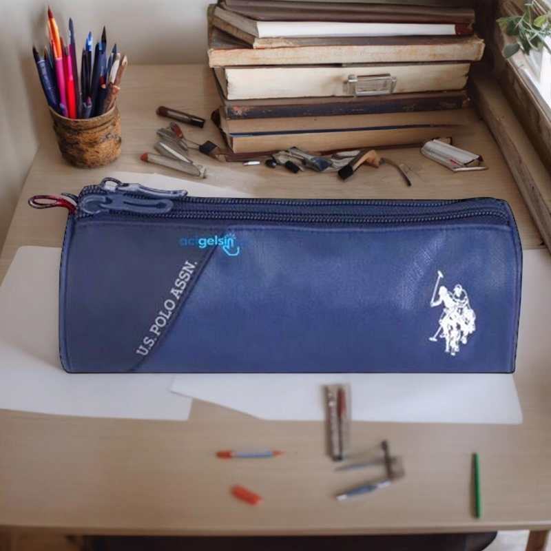 U.s. Polo Assn. Silindir Model Kalem Çantası