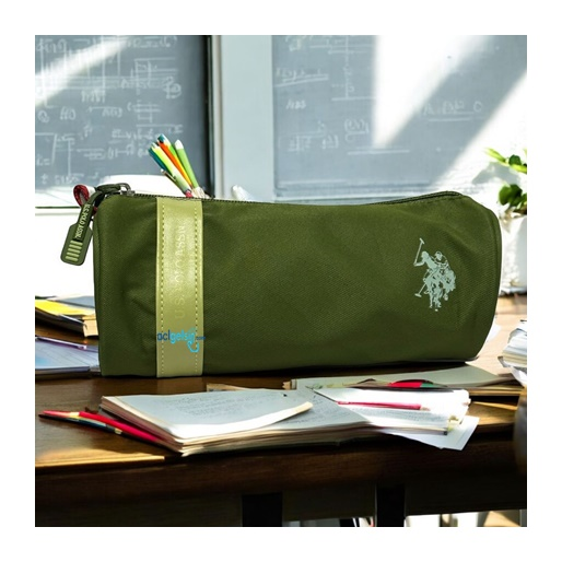 U.s. Polo Assn. Silindir Model Kalem Çantası