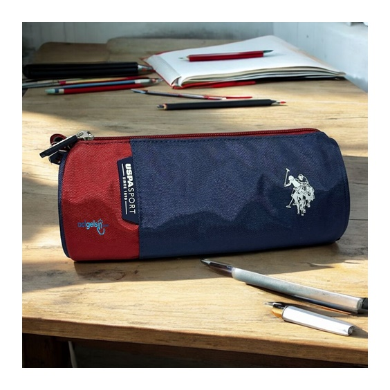 U.s. Polo Assn. Silindir Model Kalem Çantası