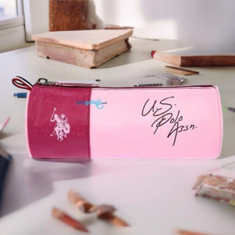U.s. Polo Assn. Silindir Model Kalem Çantası
