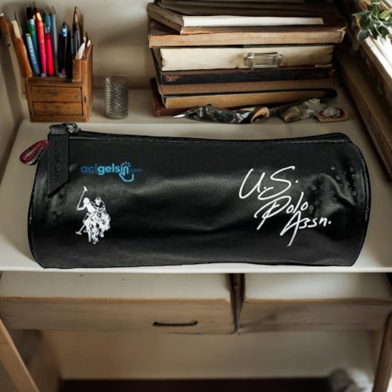U.s. Polo Assn. Silindir Model Kalem Çantası