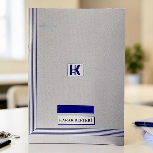 Ulaş Karar Defteri Karton Kapak 40 Yaprak