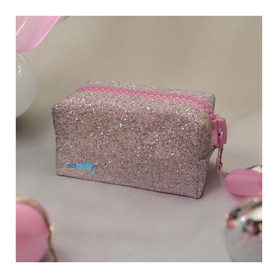Unicus Big Zip Swarovski Taşlı Pastel-neon Kalem Kutusu